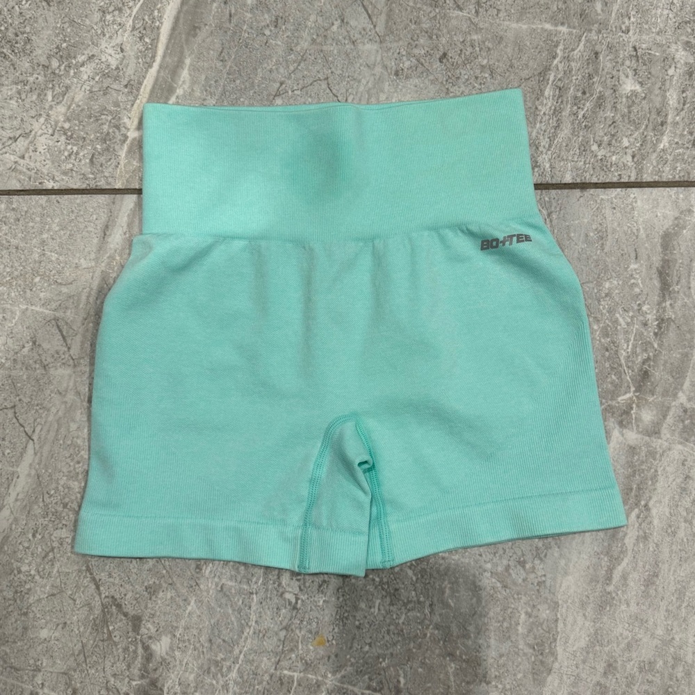 Bo + Tee Teal Shorts
